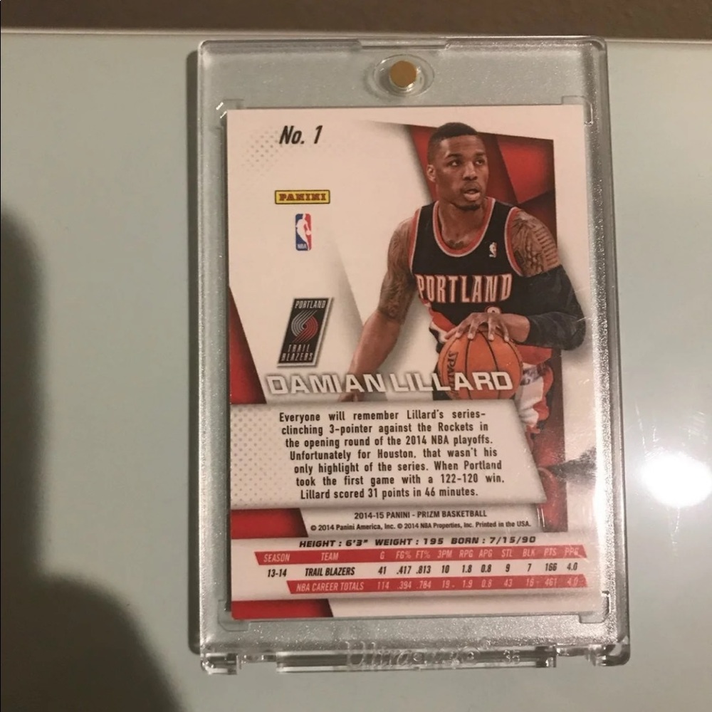Prizm Damian Lillard